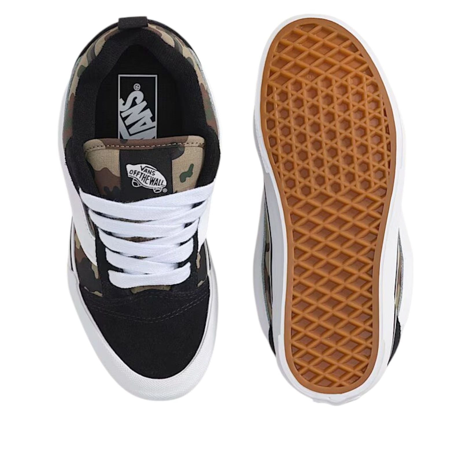 (GS) Vans Knu Skool 'Camo Black Green' VN000EGCYJ7