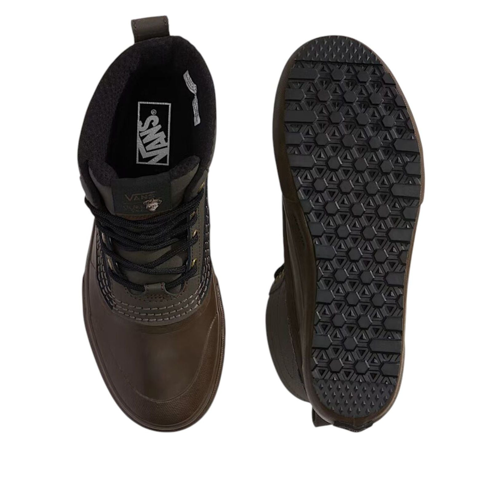 Vans Blake Paul Standard Mid Waterproof Boot 'Demitasse Brown Green' VN000D2C4AR