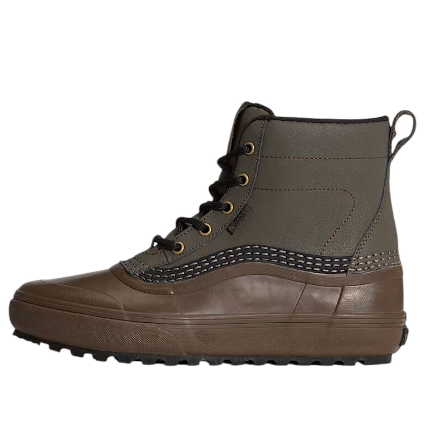 Vans Blake Paul Standard Mid Waterproof Boot 'Demitasse Brown Green' VN000D2C4AR
