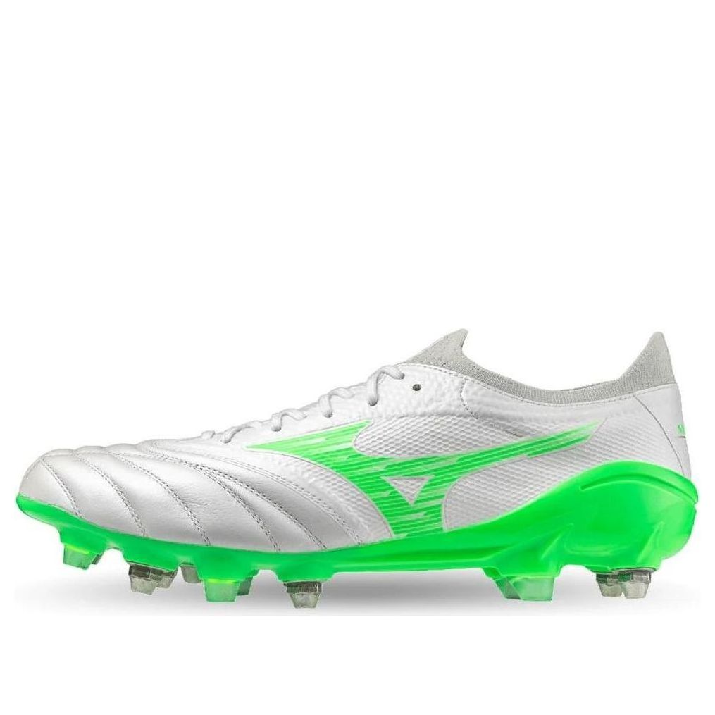 Mizuno Morelia Neo IV Beta Elite Mix SG 'Frontier Pack White Green Gecko' P1GC254237