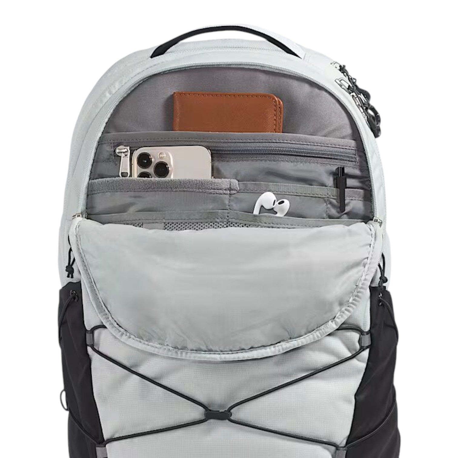 THE NORTH FACE Borealis Backpack 'Tin Grey Dark Heather Asphalt Grey TNF Black' NF0A52SE51H