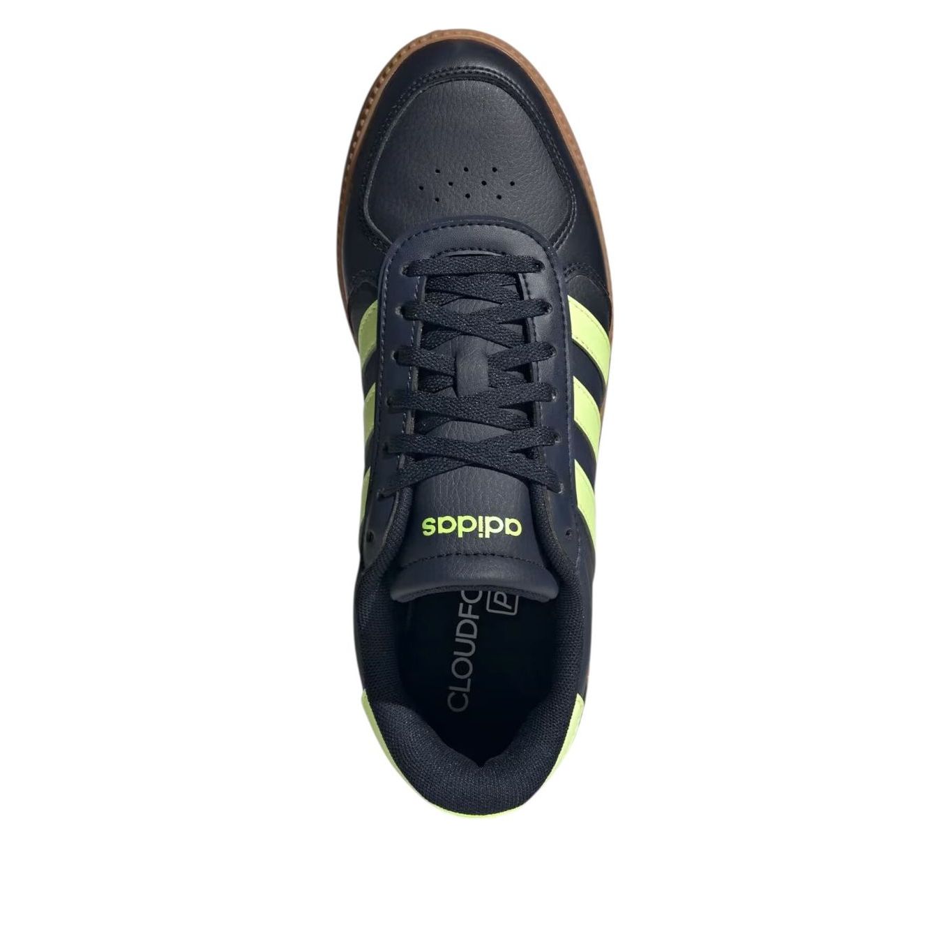 (WMNS) adidas Breaknet Sleek 'Legend Ink Hi-Res Yellow' JQ8265