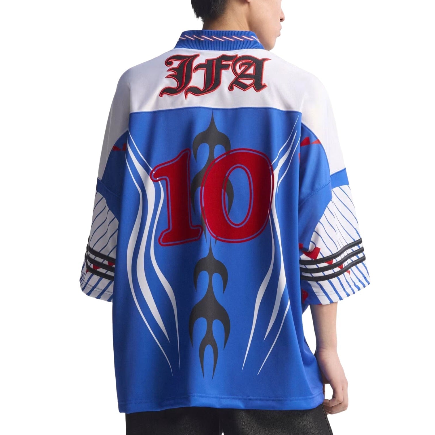 adidas Bringback Remixed Japan Jersey 'Power Blue White Red' KD5984