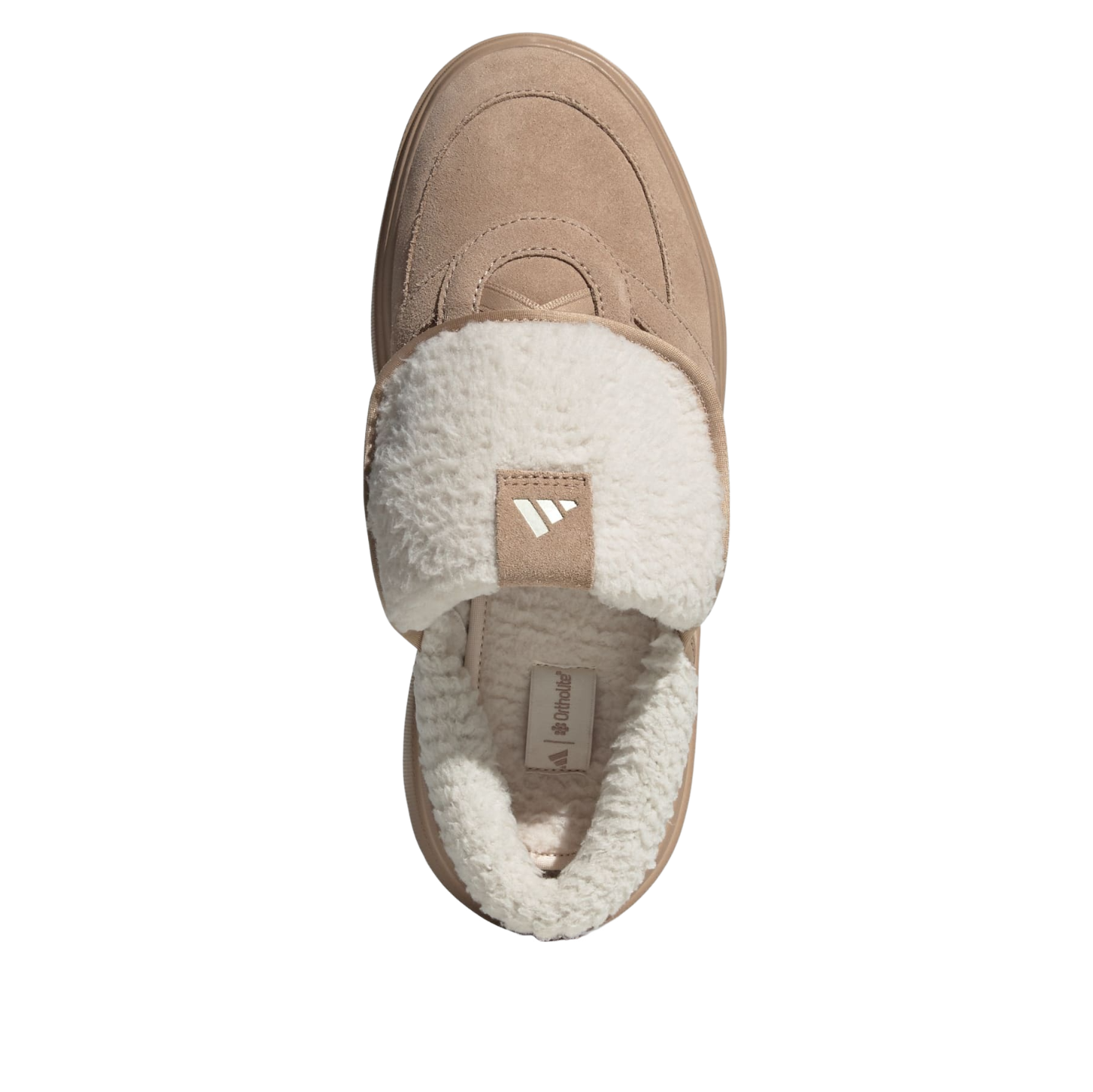 (WMNS) adidas Grand Court Mule 'Warm Sandstone Wonder White' JS4998