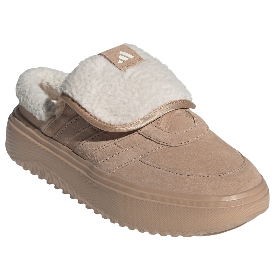 (WMNS) adidas Grand Court Mule 'Warm Sandstone Wonder White' JS4998
