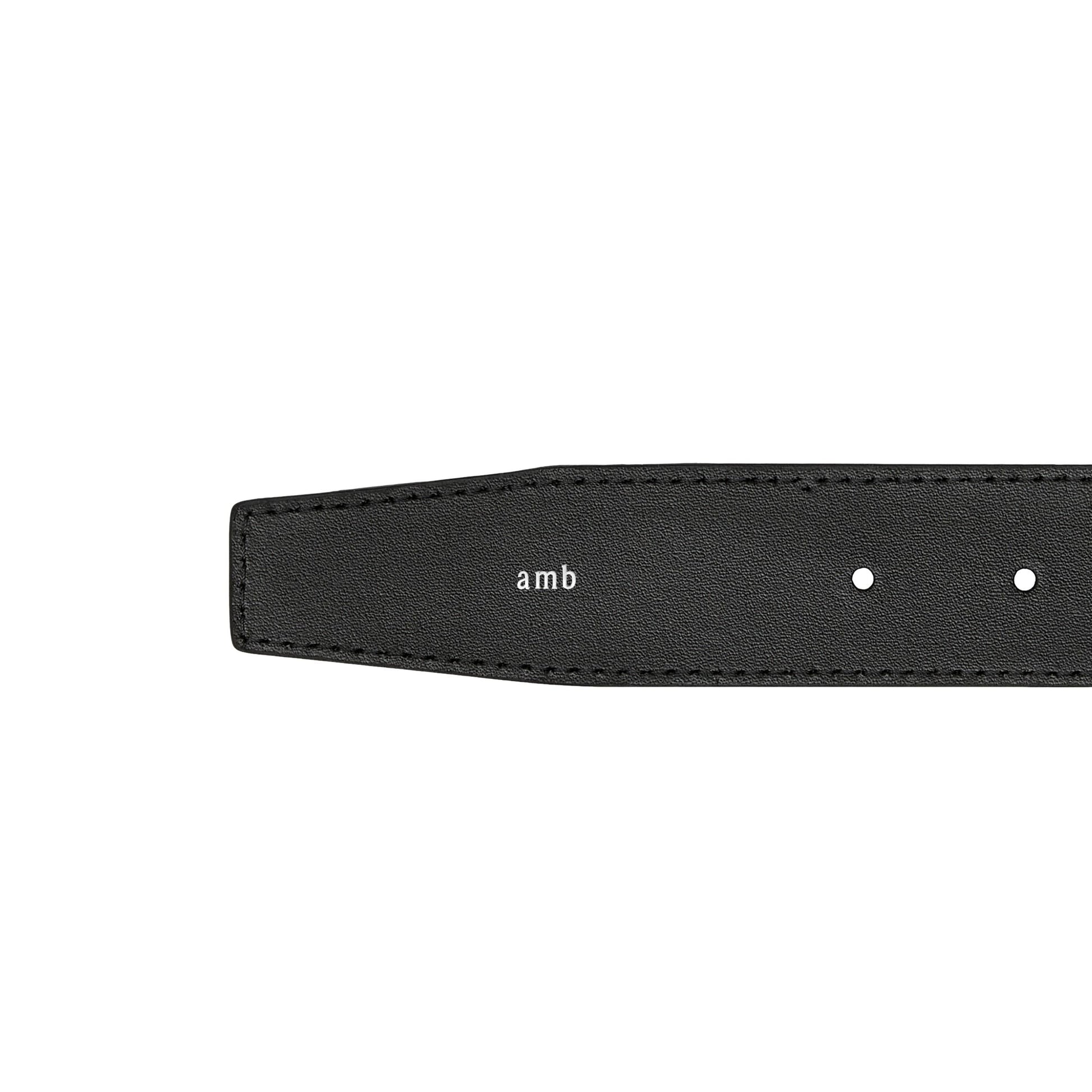 Burberry 26 Reversible Check TB Belt 'Charcoal Graphite' 8065339