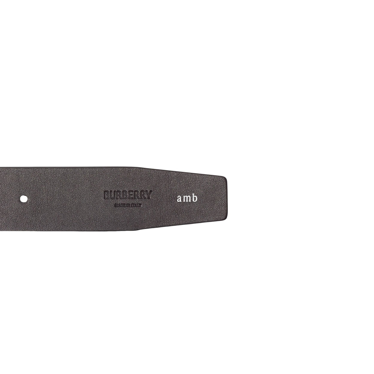 Burberry 26 Reversible Check Pin Belt 'Black Sand Beige' 81199971