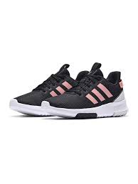 (WMNS) adidas Neo CF Racer TR Sports Casual Shoes 'Black Pink' AH2423
