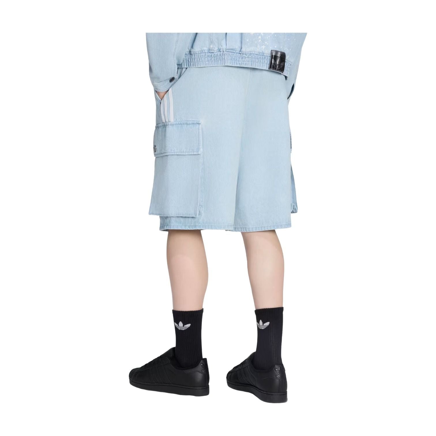 adidas Cargo Shorts 'Light Blue' KX4823