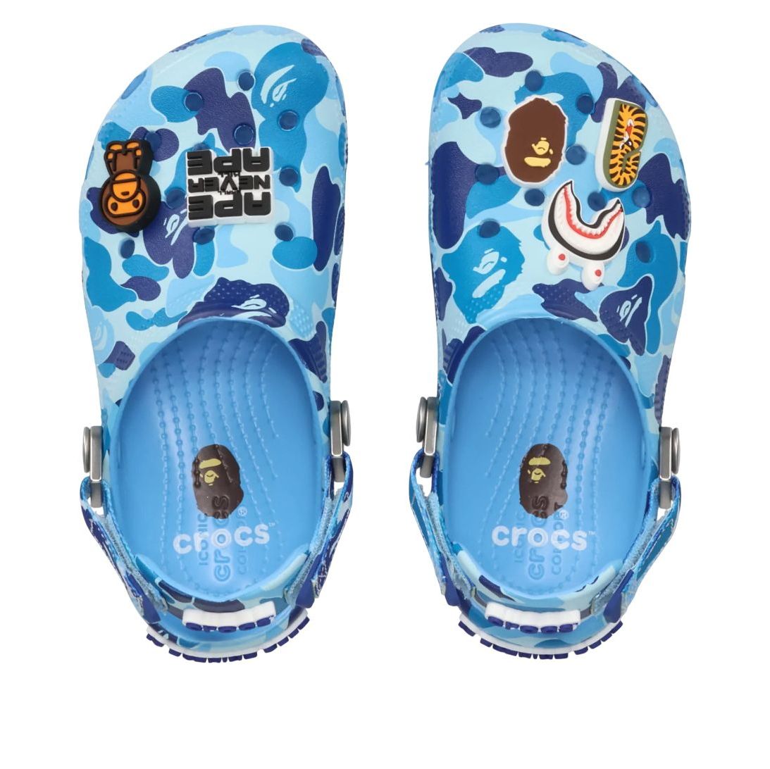 (GS) Crocs x A Bathing Ape Clog 'Oxygen' 210285-4TB