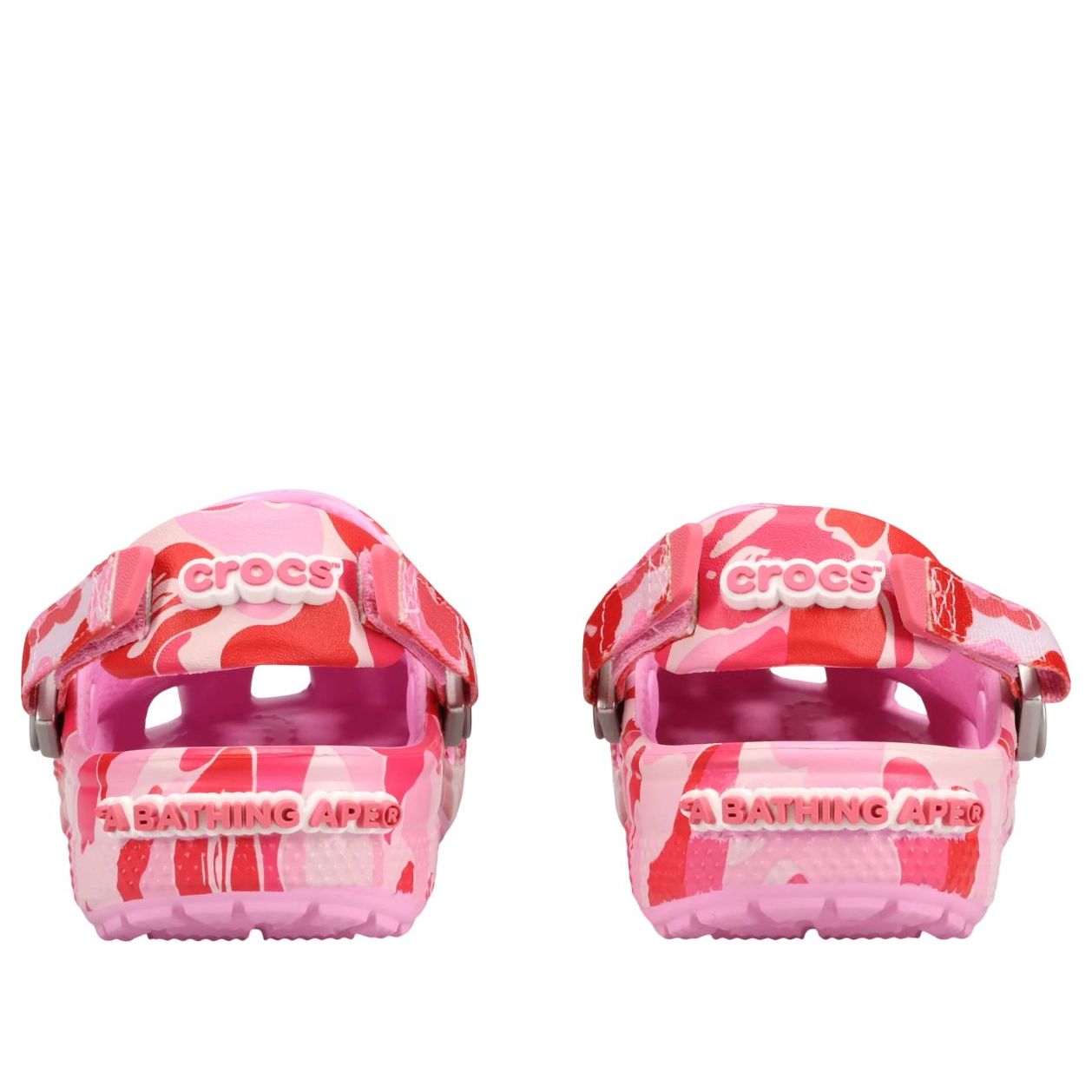 (GS) Crocs x A Bathing Ape Clog 'Carnation' 210285-6I2