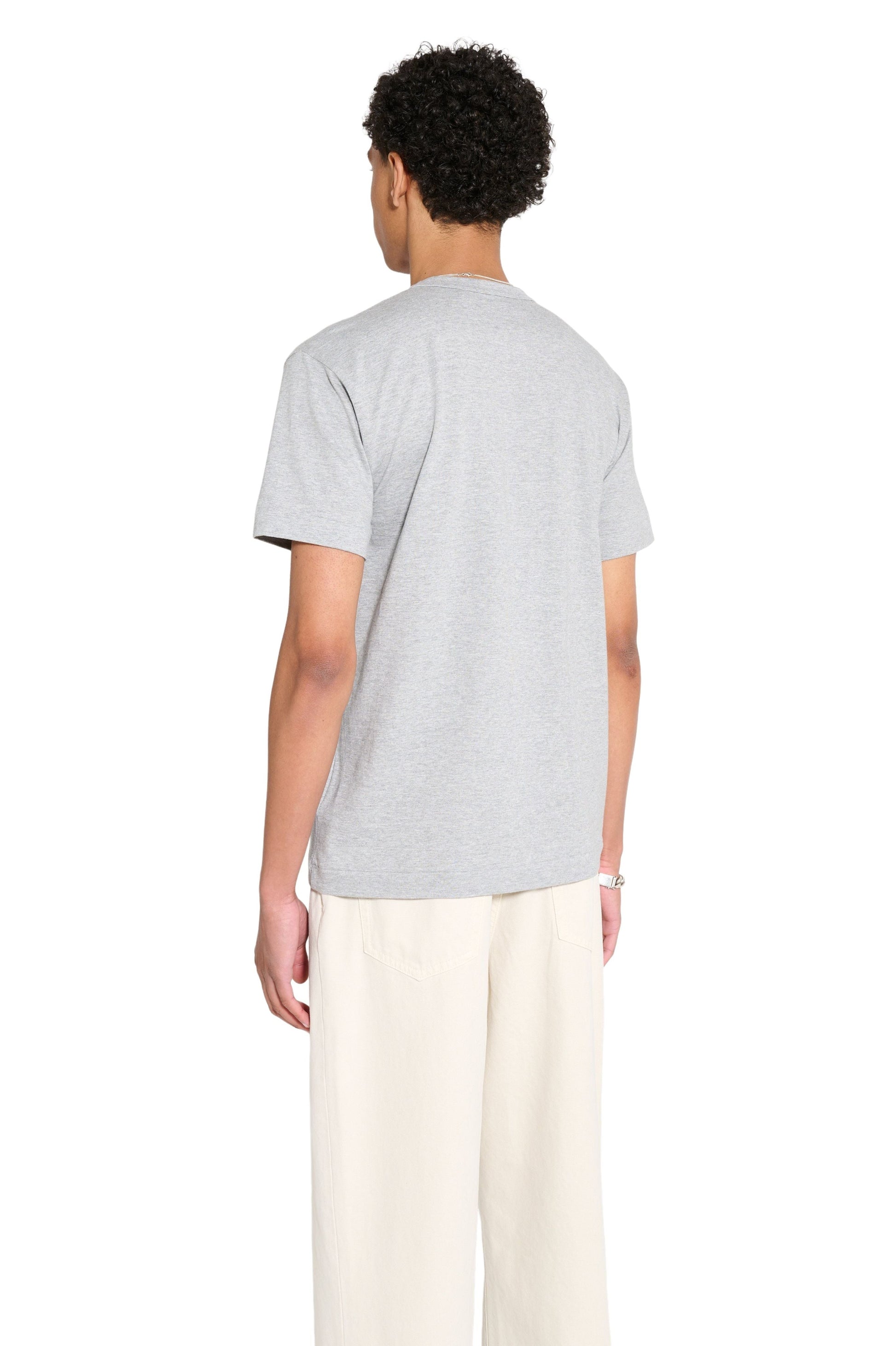 COMME des GARCONS PLAY SS25 Heart T-Shirt 'Grey' AX-T076-051-1