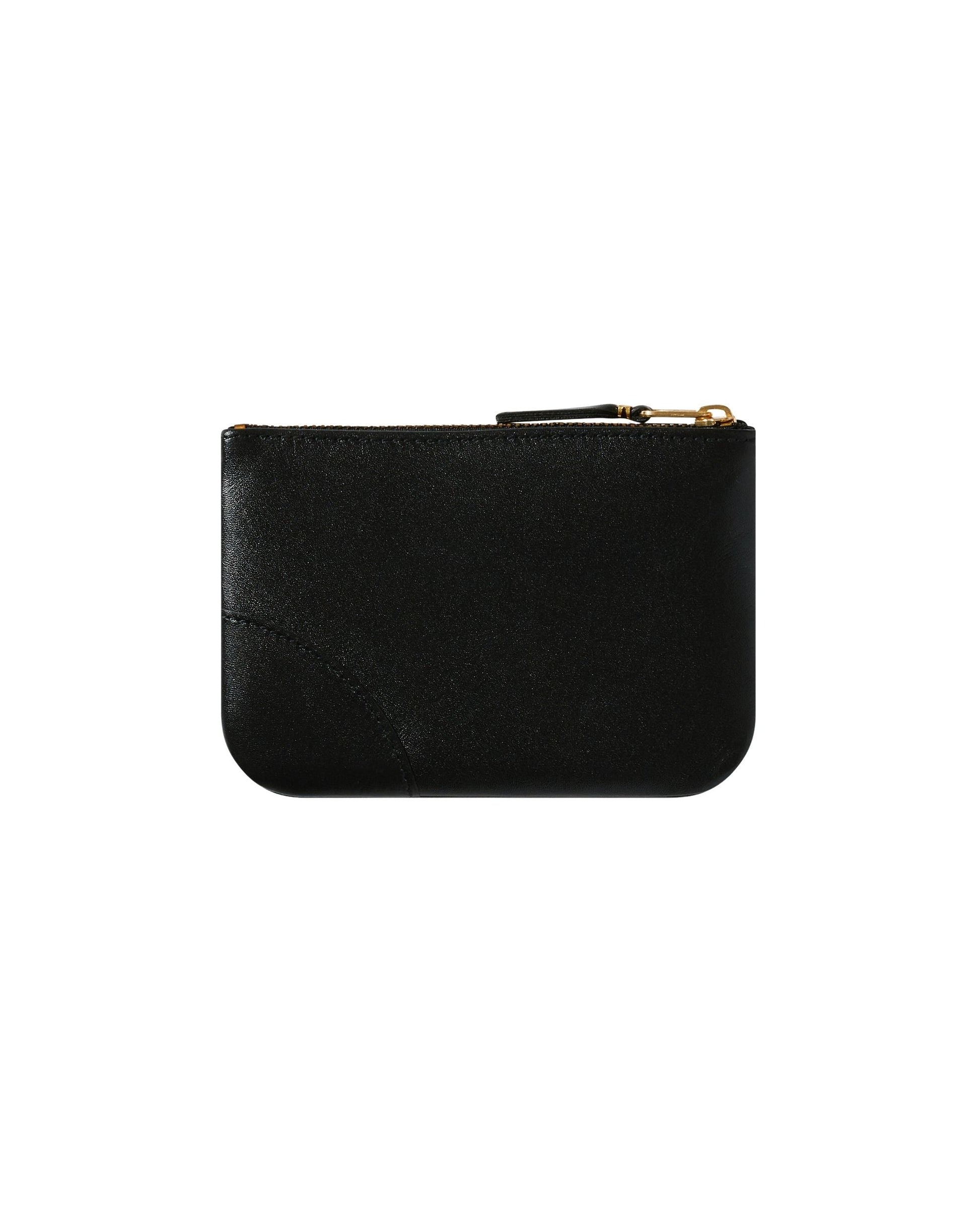 COMME des GARCONS FW25 Classic Leather Zip Pouch 'Black' SA8100
