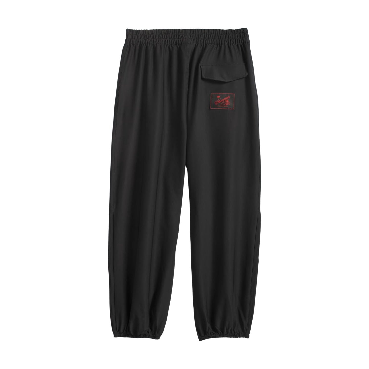 adidas x Willy Chavarria Twill Oversize Track Pants 'Black' KD9349