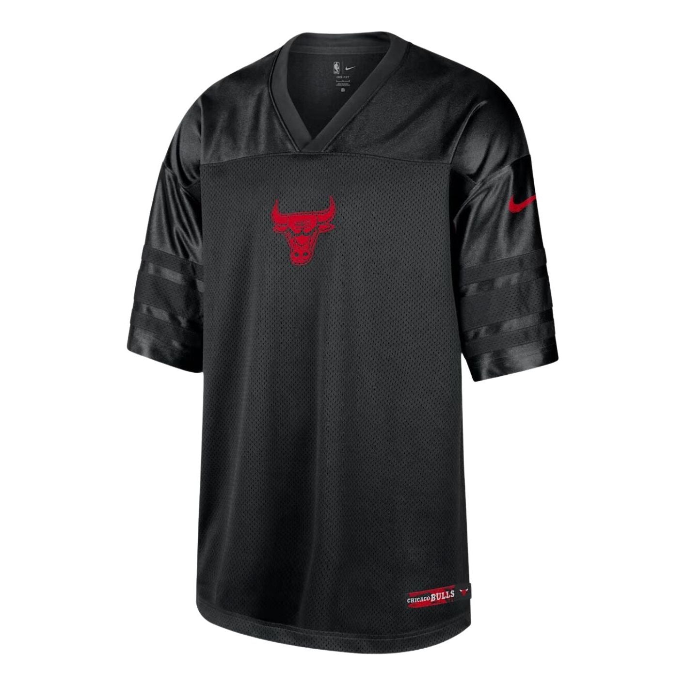 Nike Dri-FIT NBA Chicago Bulls Courtside Jersey 'Black' HV9749-010
