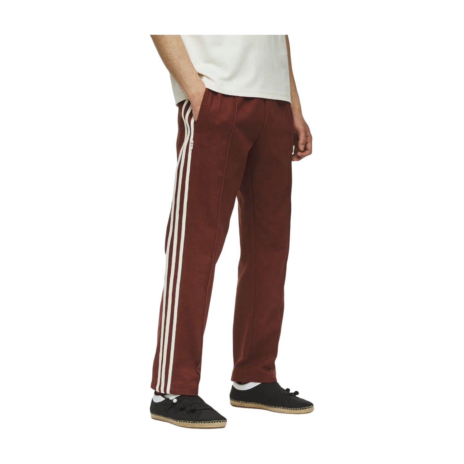 adidas x CLOT by Edison Chen Track Pant Asia Sizing 'Fox Brown' KD4028