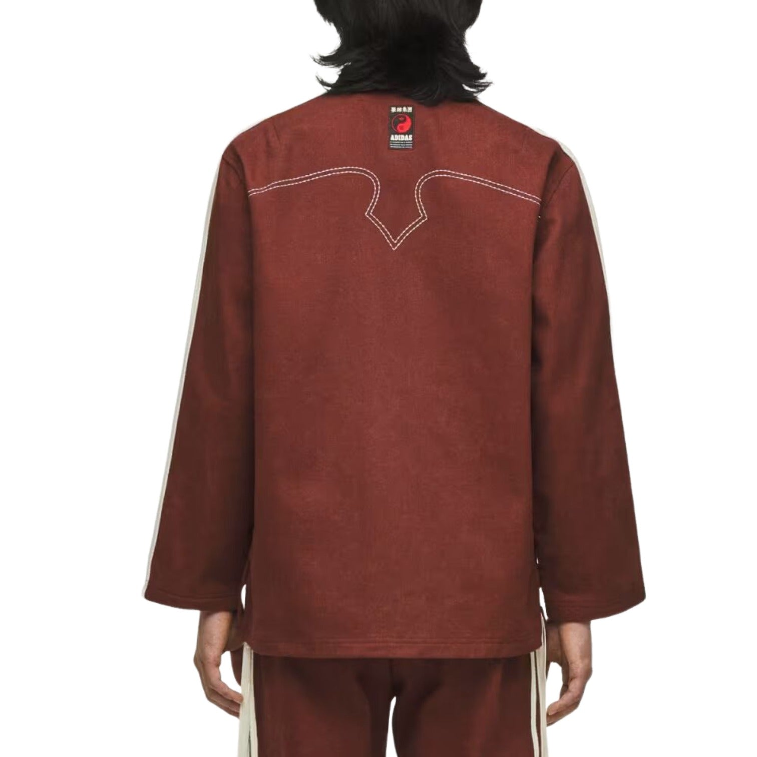 adidas x CLOT by Edison Chen Track Jacket Asia Sizing 'Fox Brown' KD4031