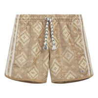 adidas x CLOT Heritage Print Short Asia Sizing 'Warm Sandstone' KE7068