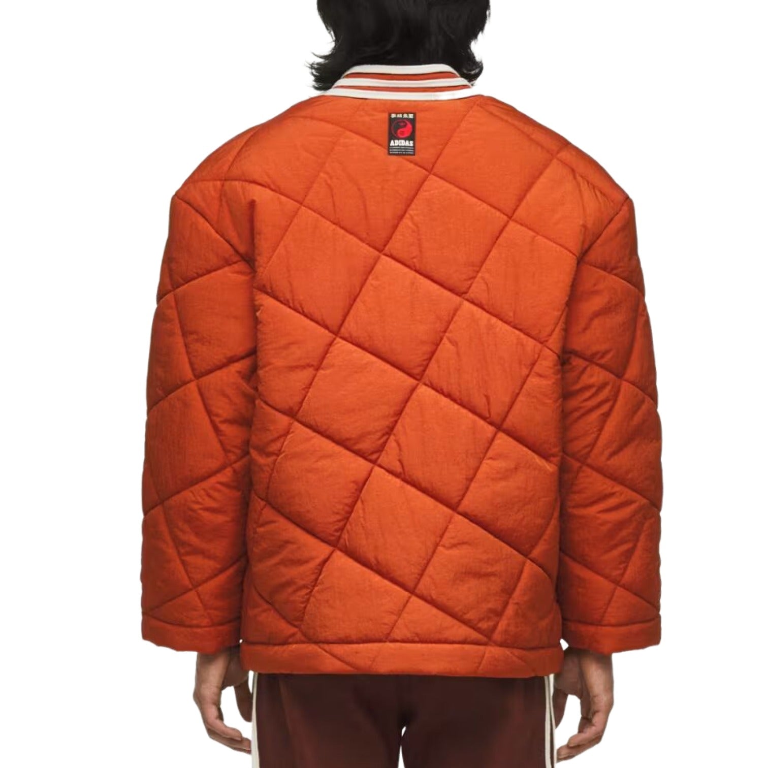 adidas x CLOT by Edison Chen Wrap Jacket Asia Sizing 'Vermillion' KD4030