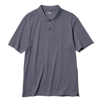 UNIQLO AIRism Polo Shirt 'Dark Gray' 475367-08