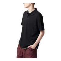 UNIQLO AIRism Polo Shirt 'Black' 475367-09