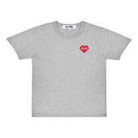 (WMNS) COMME des GARCONS PLAY FW25 x Invader T-Shirt 'Gray' AZ-T321-051-2