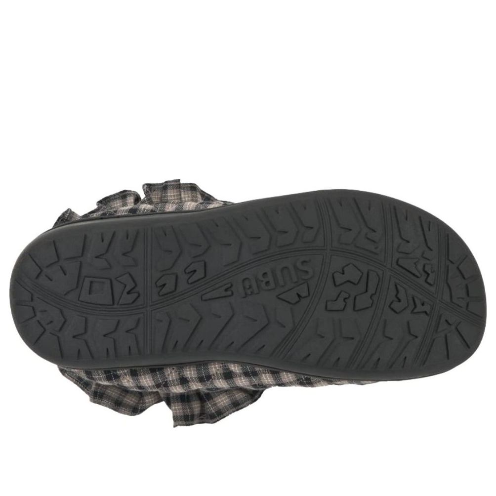 SUBU x Coyseio Fluff Check Padded 'Check Brown' CS-12