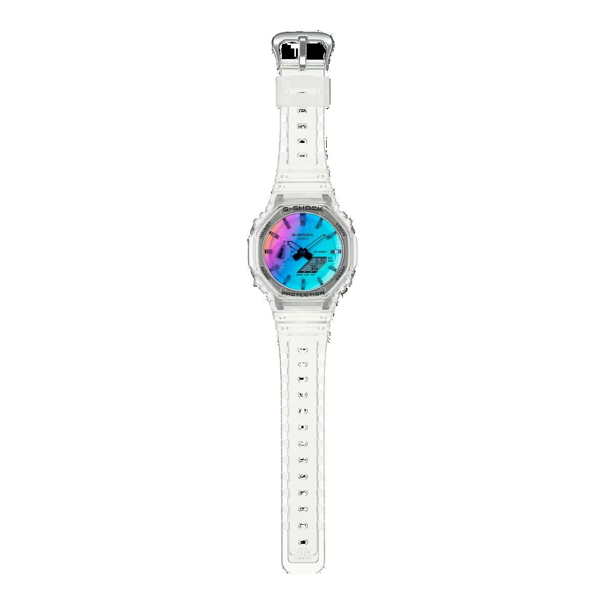 CASIO G-Shock Analog-Digital 'White' GA-2100SRS-7APR