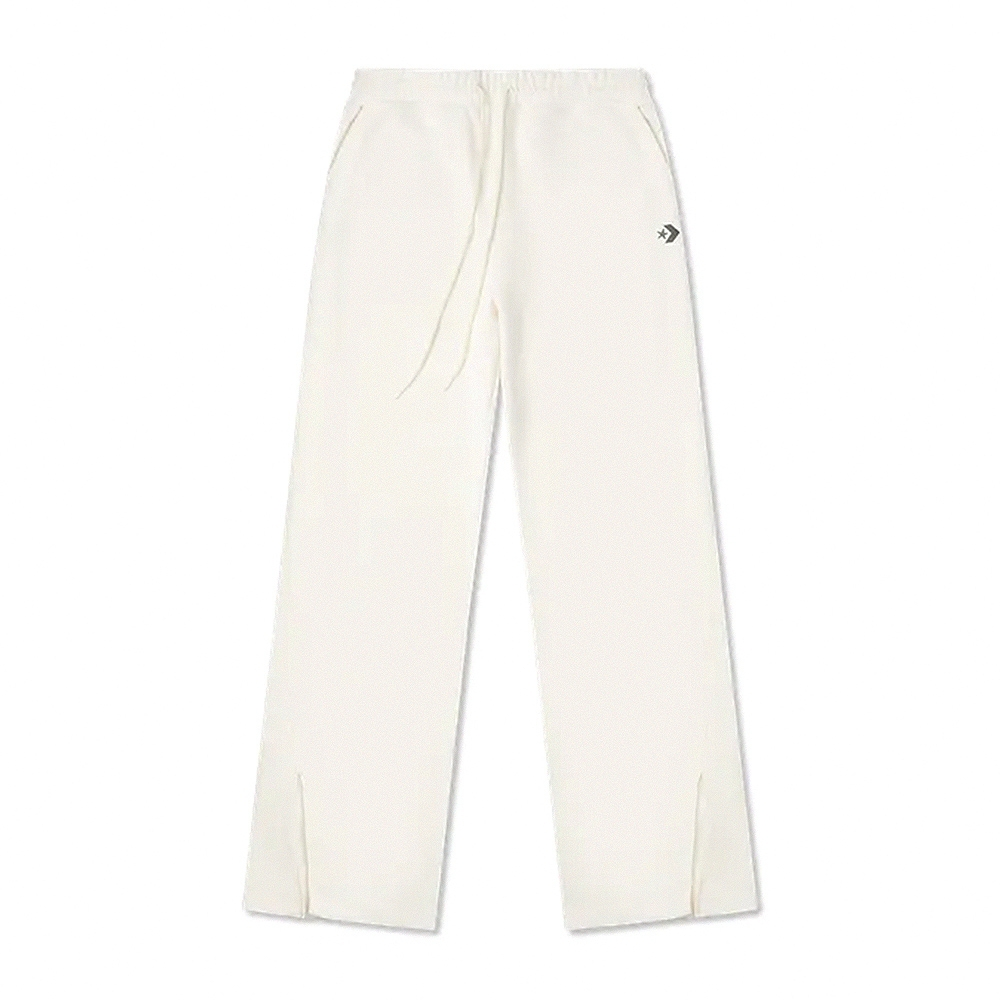 (WMNS) Converse Open Hem Knit Pant Asia Sizing 'Egret' 10026063-A02
