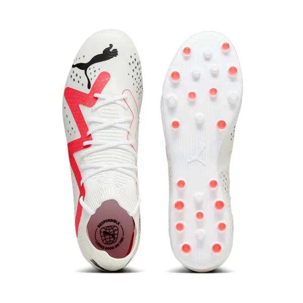 PUMA Future Match MG 'White Black Fire Orchid' 107373-01