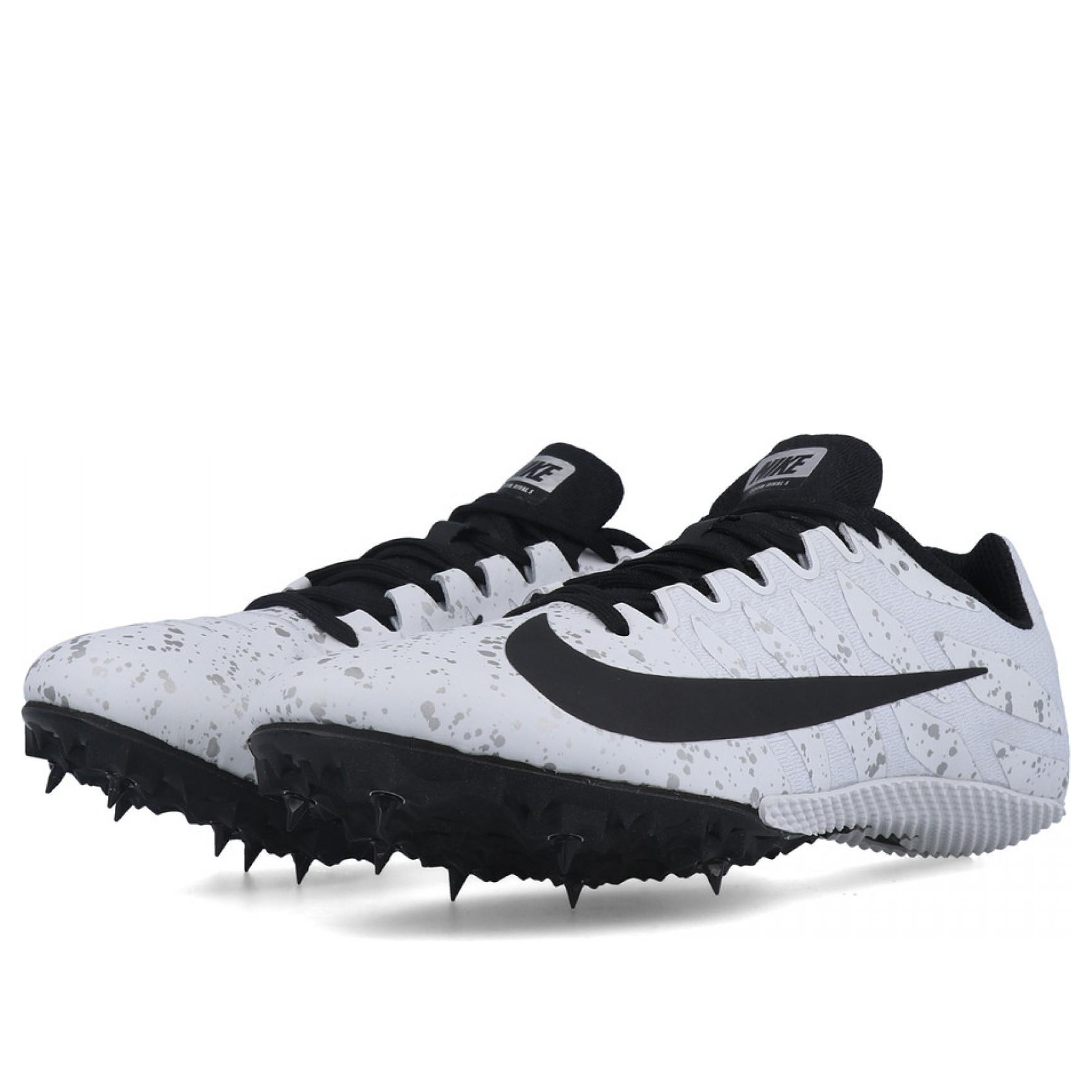 (WMNS) Nike Air Zoom Rival S 9 Spikes 'Pure Platinum Speckled' 907565-004