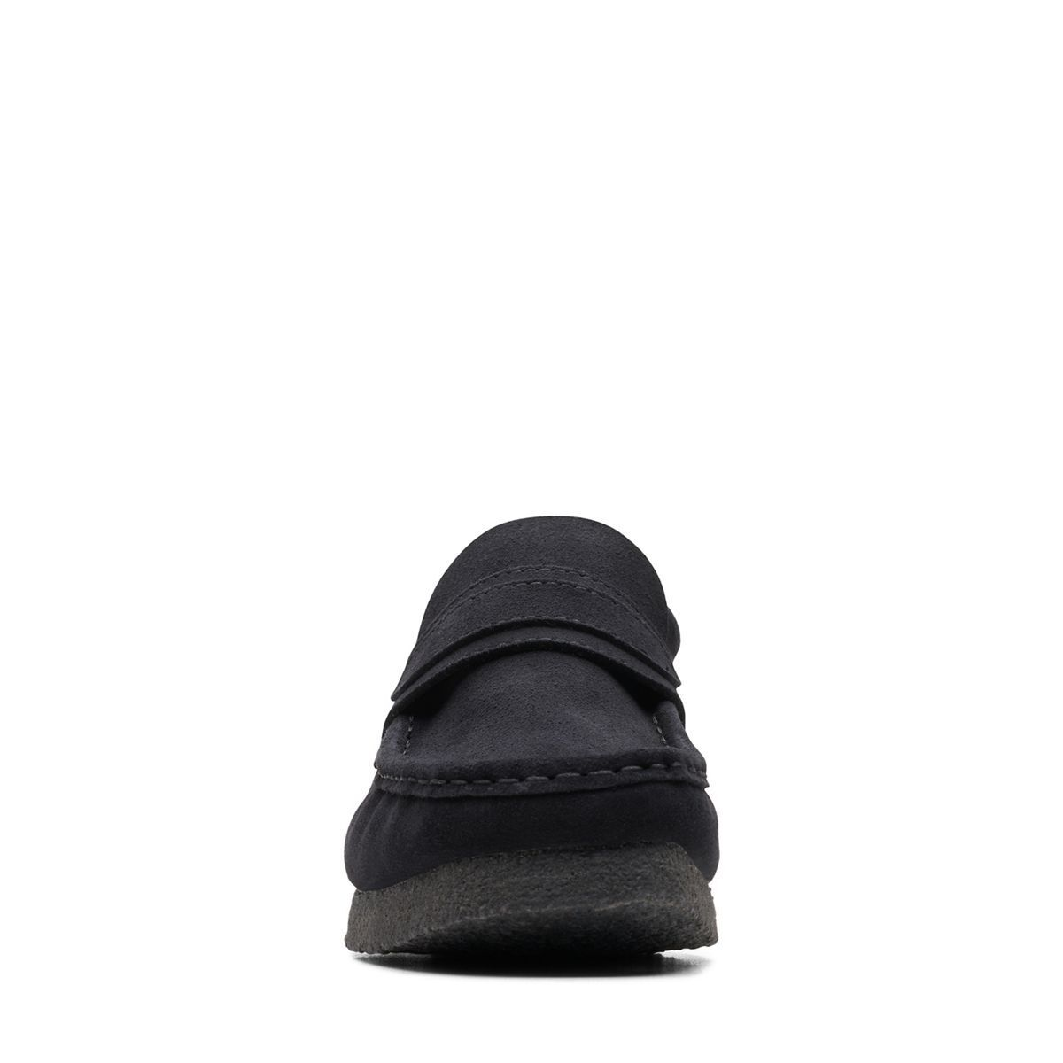 Clarks Wallabee Loafer Suede 'Black' 26172503