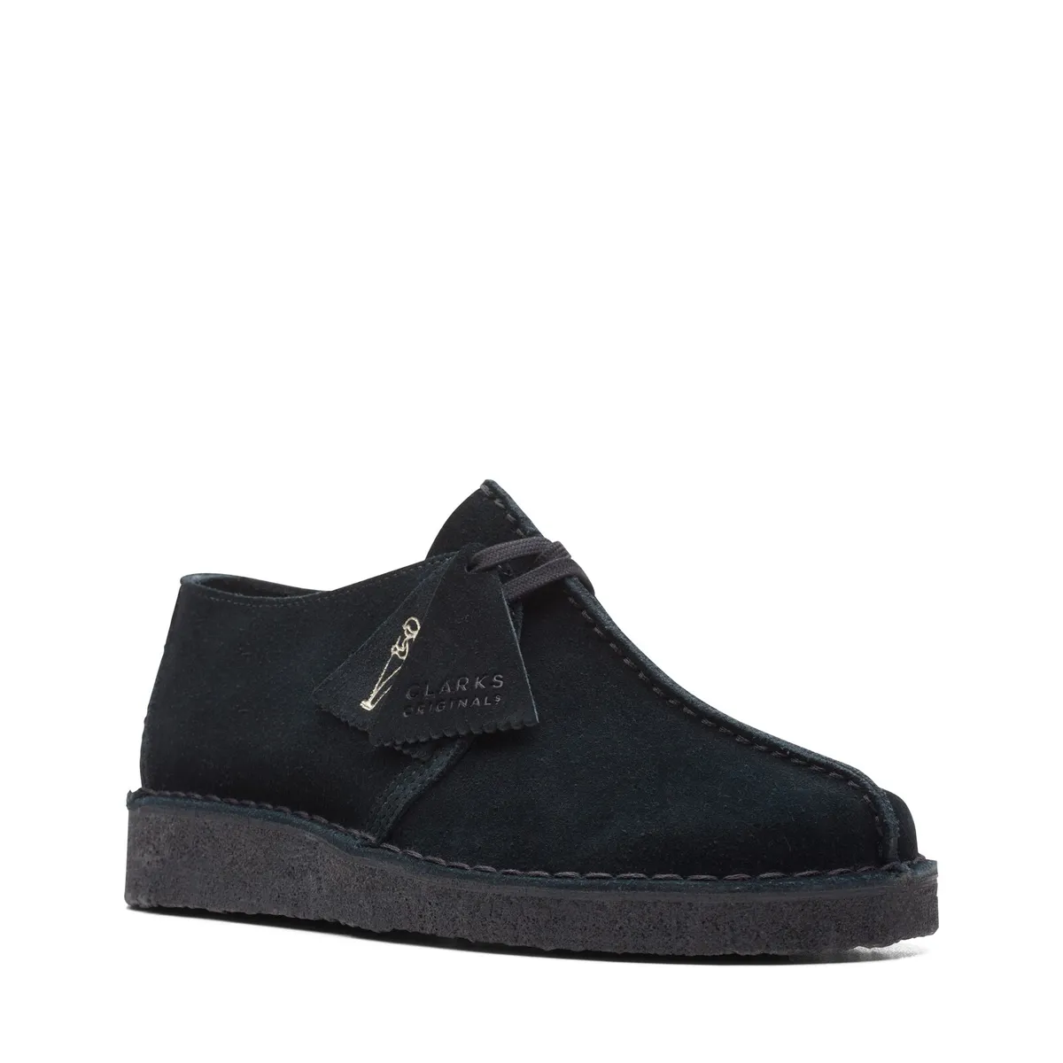 Clarks Desert Trek Suede 'Black' 26155486