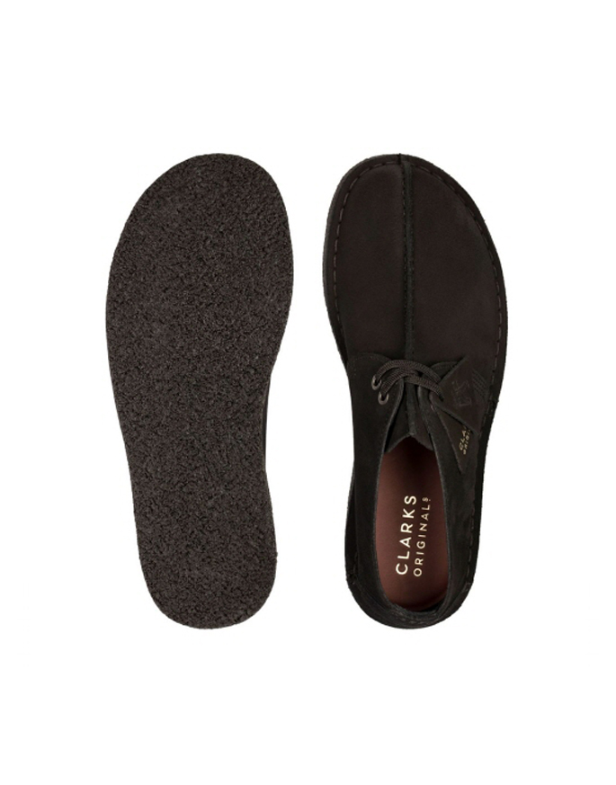 Clarks Desert Trek Suede 'Black' 26155486