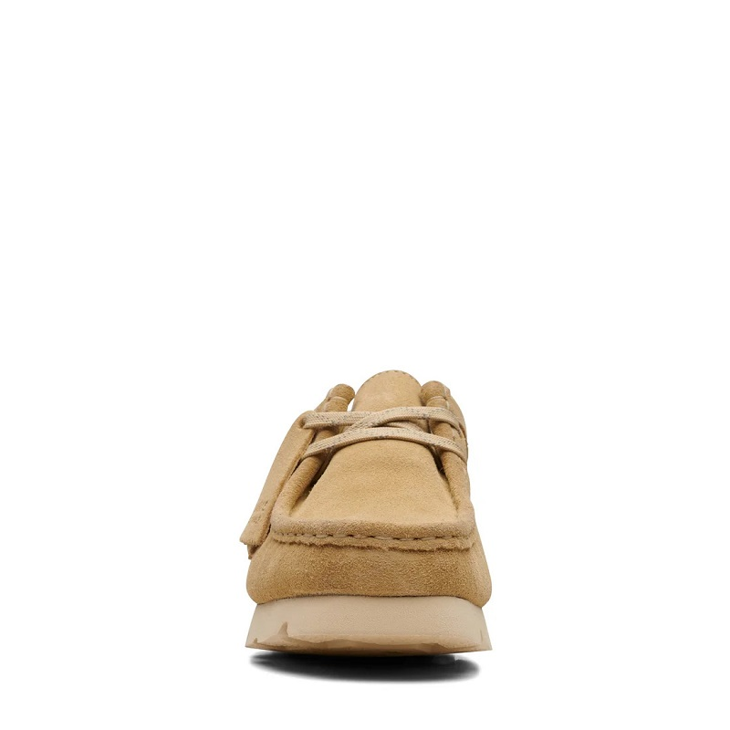 (WMNS) Clarks Wallabee GTX 'Maple Suede' 26169025