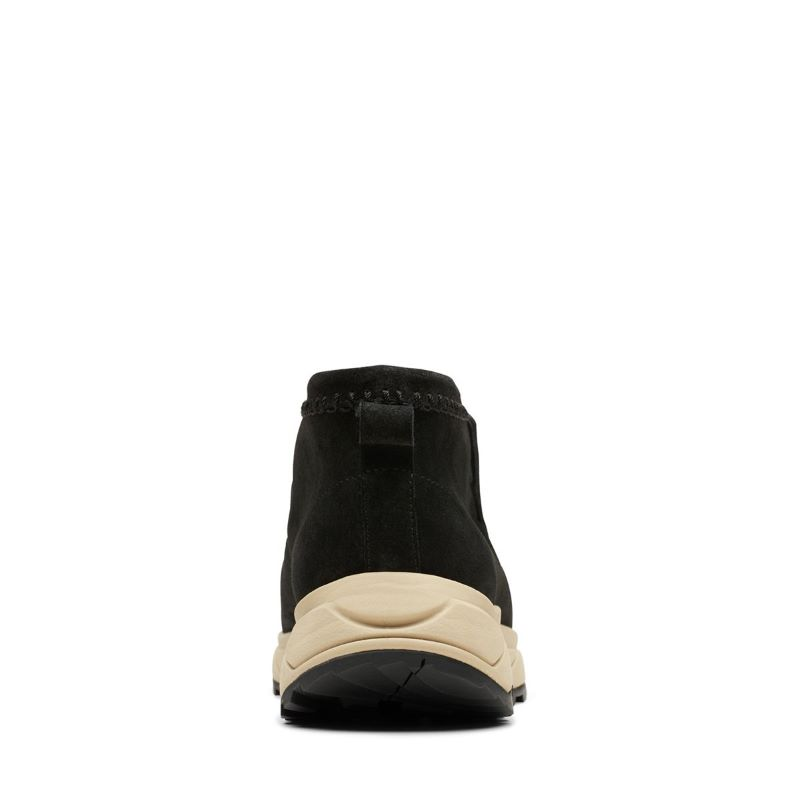 Clarks Wallabee Eden Suede 'Black' 26173320