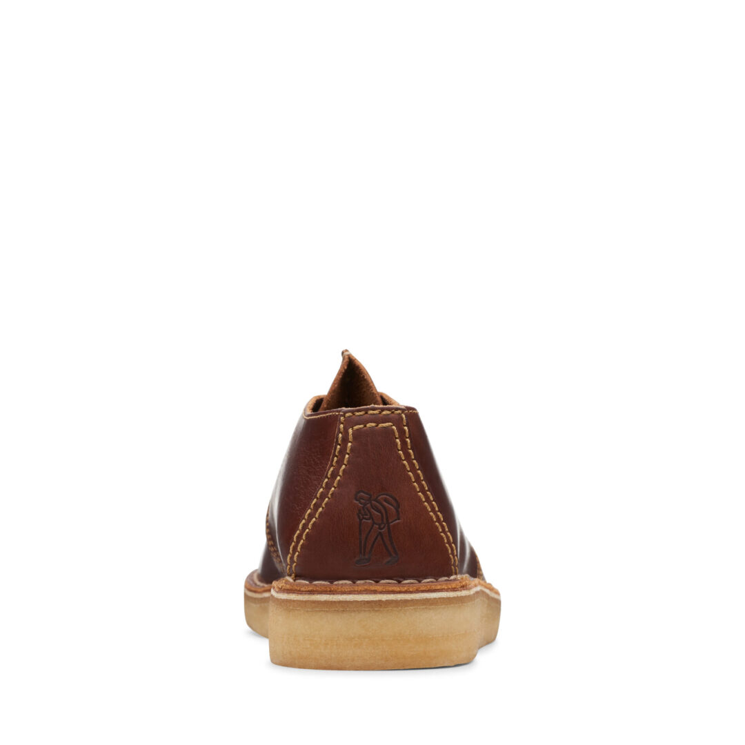 (WMNS) Clarks Desert Trek Leather 'Tan' 26148562