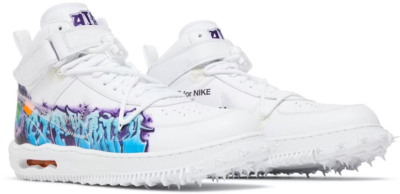 Nike x Off-White Air Force 1 Mid 'Graffiti' DR0500-100