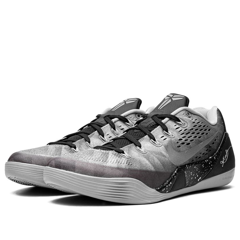 Nike Kobe 9 EM Premium 'Black Metallic Silver' 652908-001