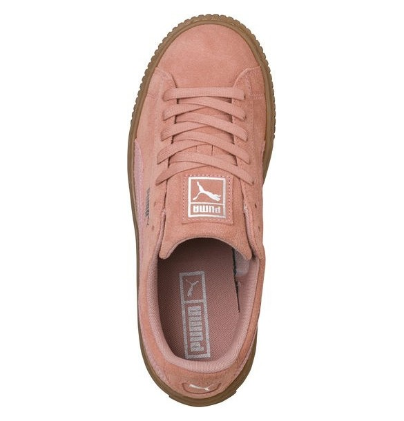 (WMNS) PUMA Suede Platform 'Pink Brown' 365109-02