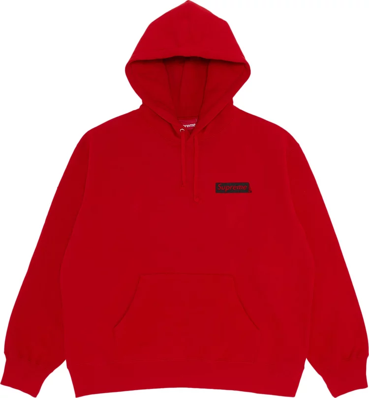 Supreme Catwoman Hooded Sweatshirt 'Red' FW23SW118-RED
