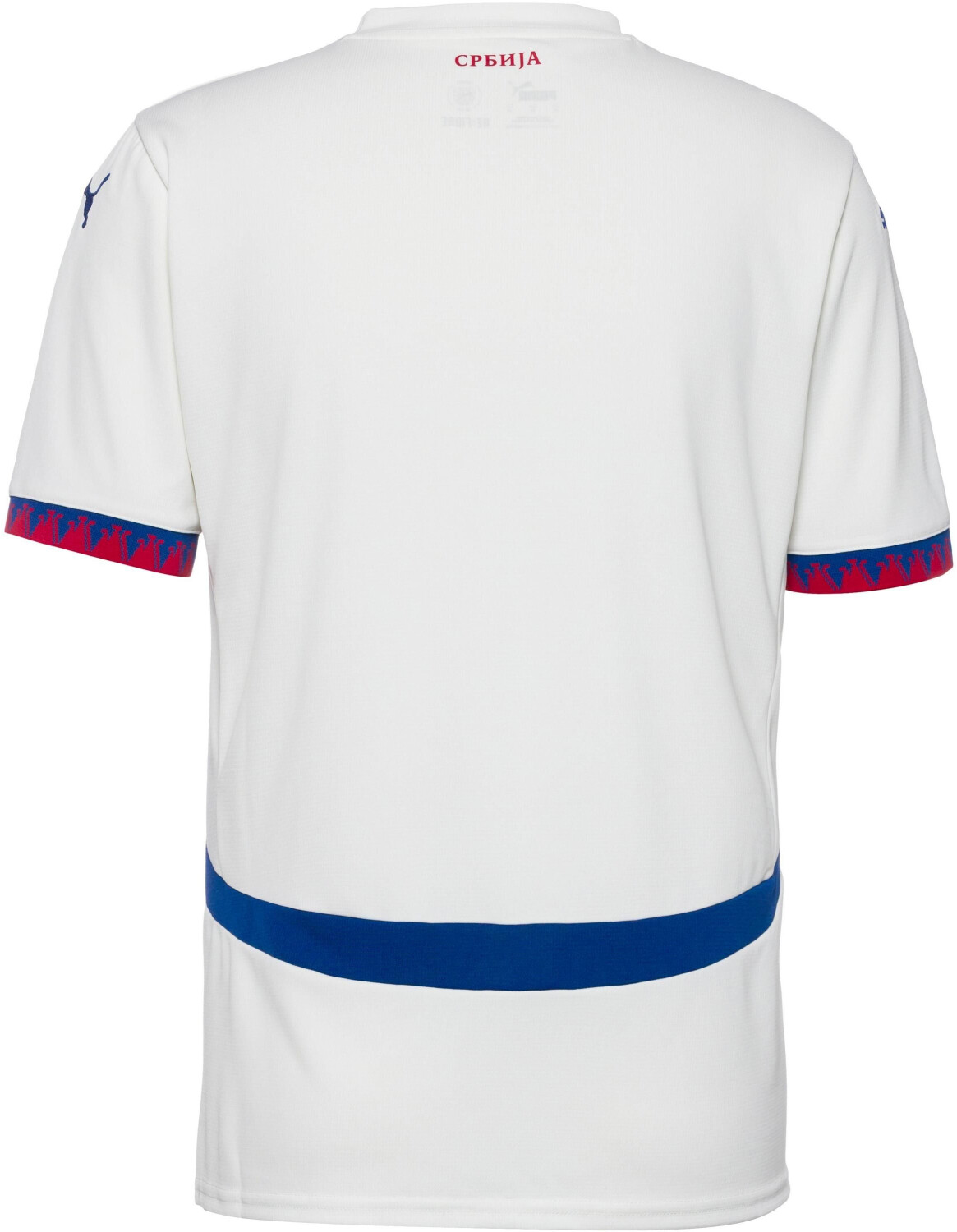 PUMA Serbia 24 Away Soccer Jersey 'White' 774095-04