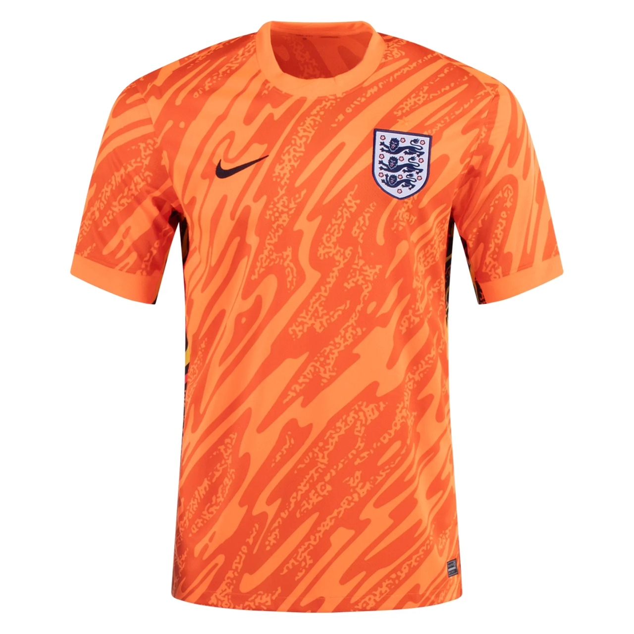 Nike England 24/25 Stadium Goalkeeper Replica Soccer Jersey 'Orange' FJ4286-803