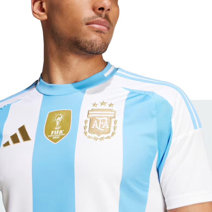 adidas Argentina 24 Home Fan Edition Soccer Jersey Asia Sizing 'White Blue Burst' IP8409