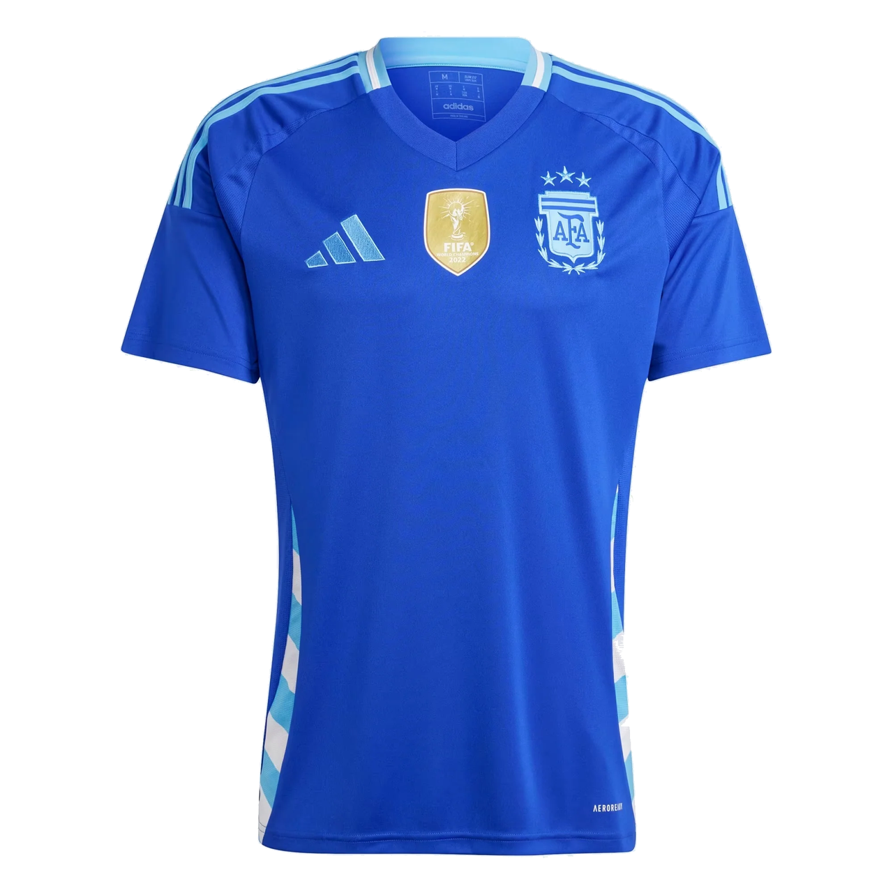 adidas Argentina 24 Away Fan Soccer Jersey Asia Sizing 'Lucid Blue' IP8413