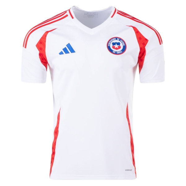adidas Chile 24 Away Soccer Jersey 'White Red' IQ0674