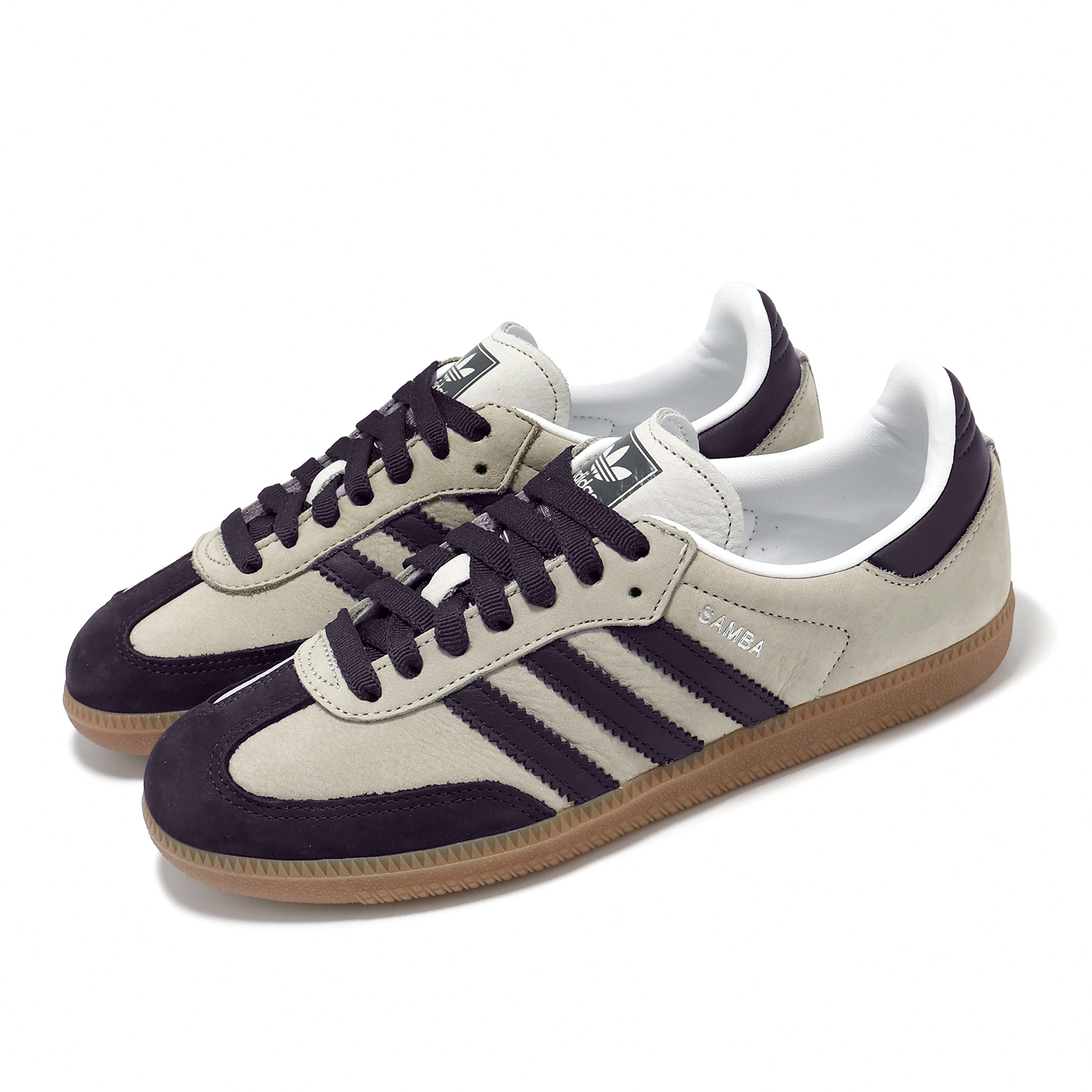 (WMNS) adidas Samba OG 'Putty Grey Black' IE5835