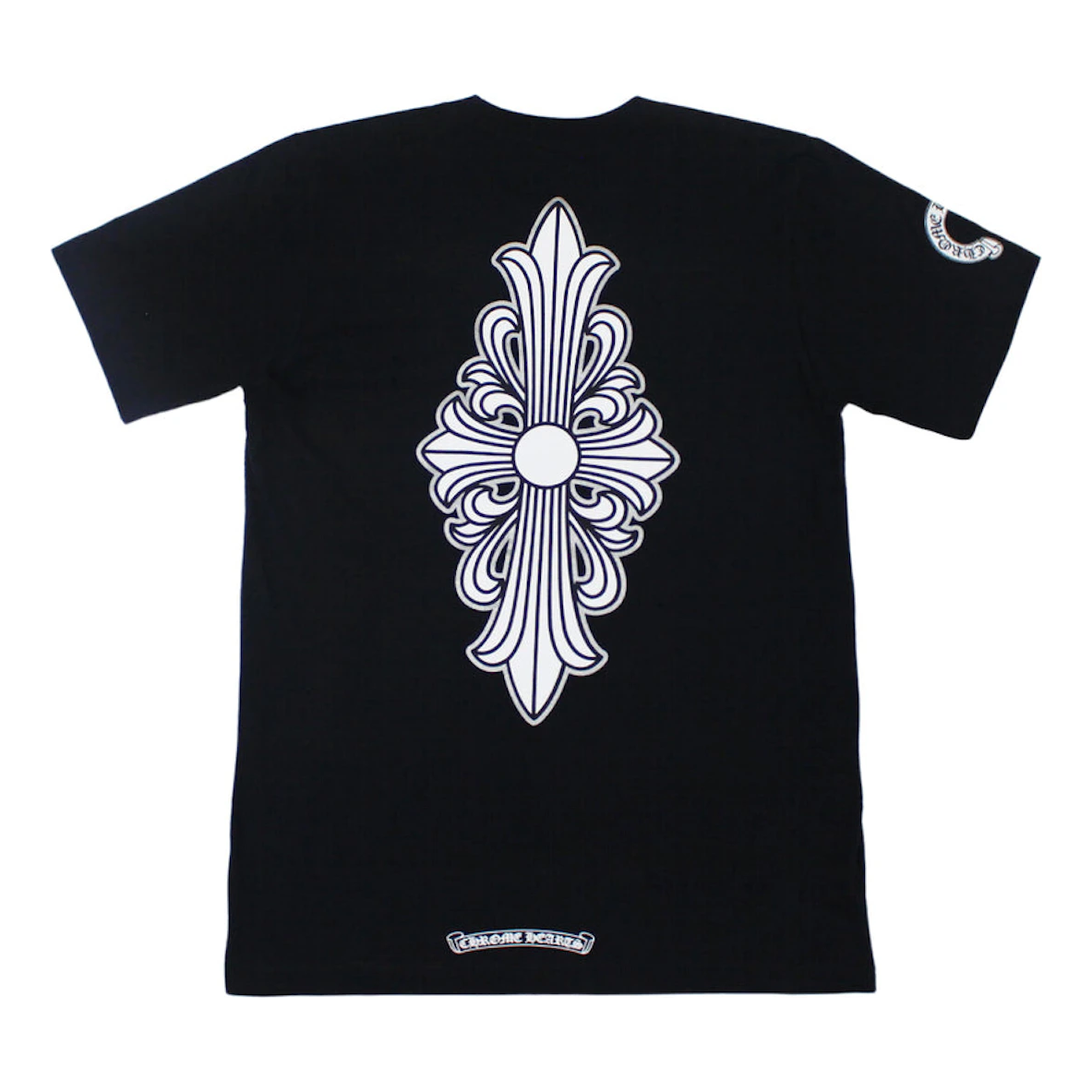 Chrome Hearts Floral Cross T-Shirt 'Black' CHFC543