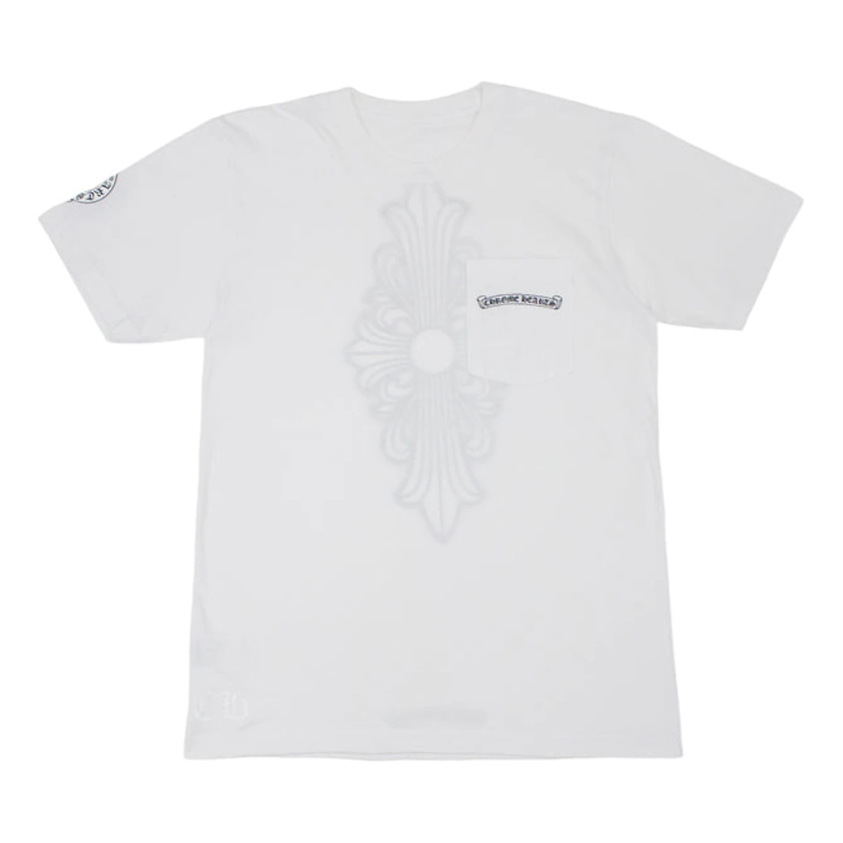 Chrome Hearts Floral Cross T-Shirt 'White' CHFC544