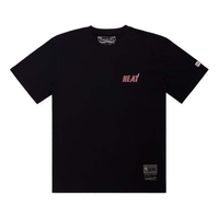 Mitchell & Ness Big Box Miami Heat T-Shirt 'Black' MNTS041MH